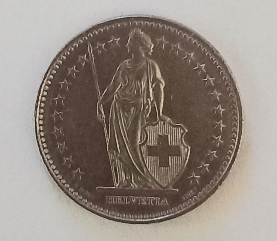 Монети Швейцарії, 1 франк
