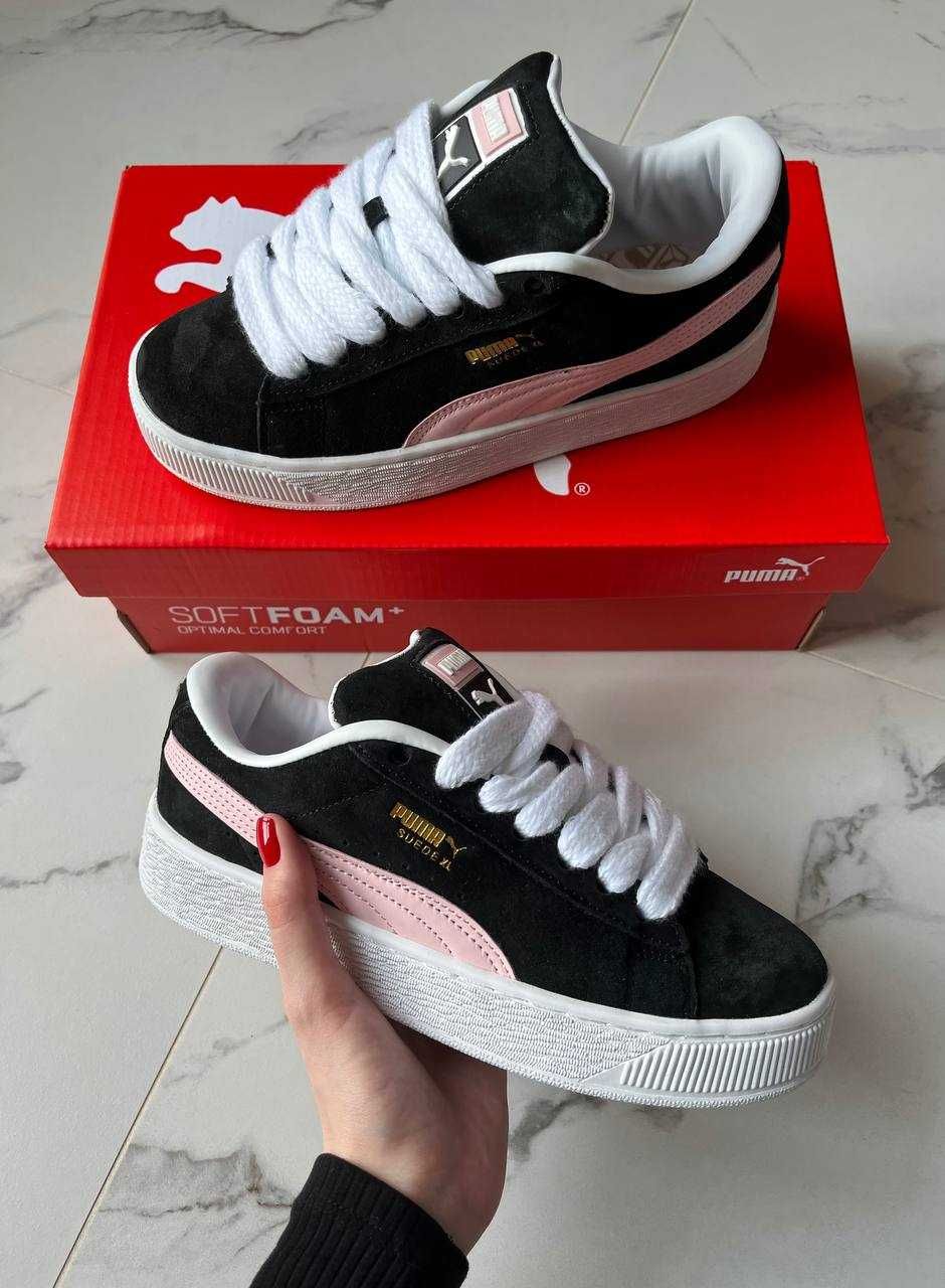 Puma Suede XL Black Pink