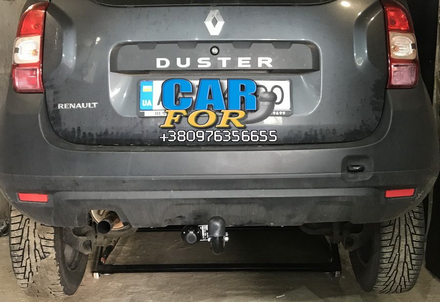 НОВЫЙ Фаркоп Dacia Renault Duster 2009 2013 2018 +розетка