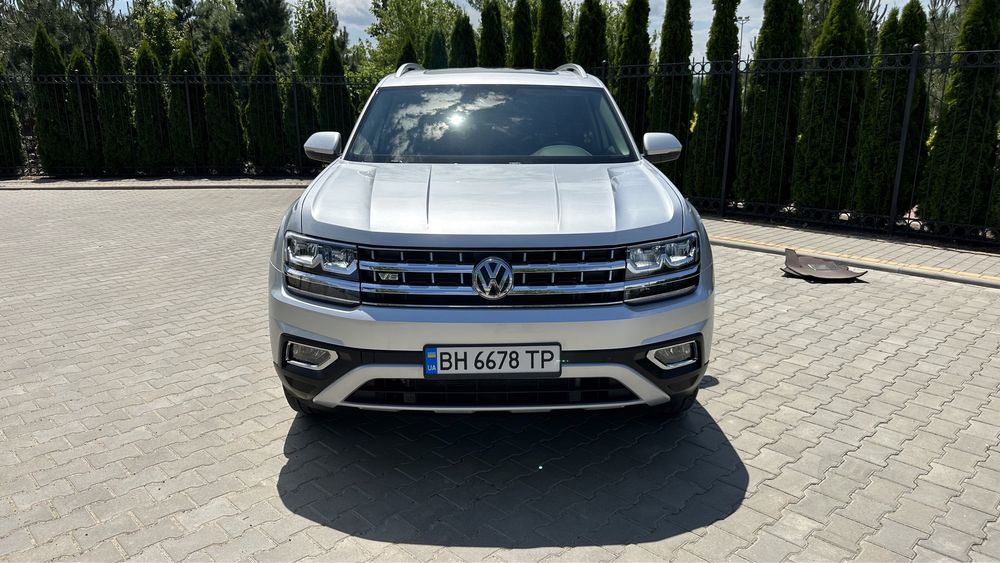VW Atlas SEL R-Line AWD Атлас полный привод 2018г