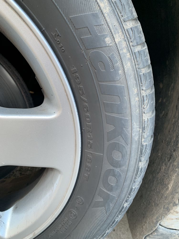 Продаю титанові колеса GM KBA 4/100 r15