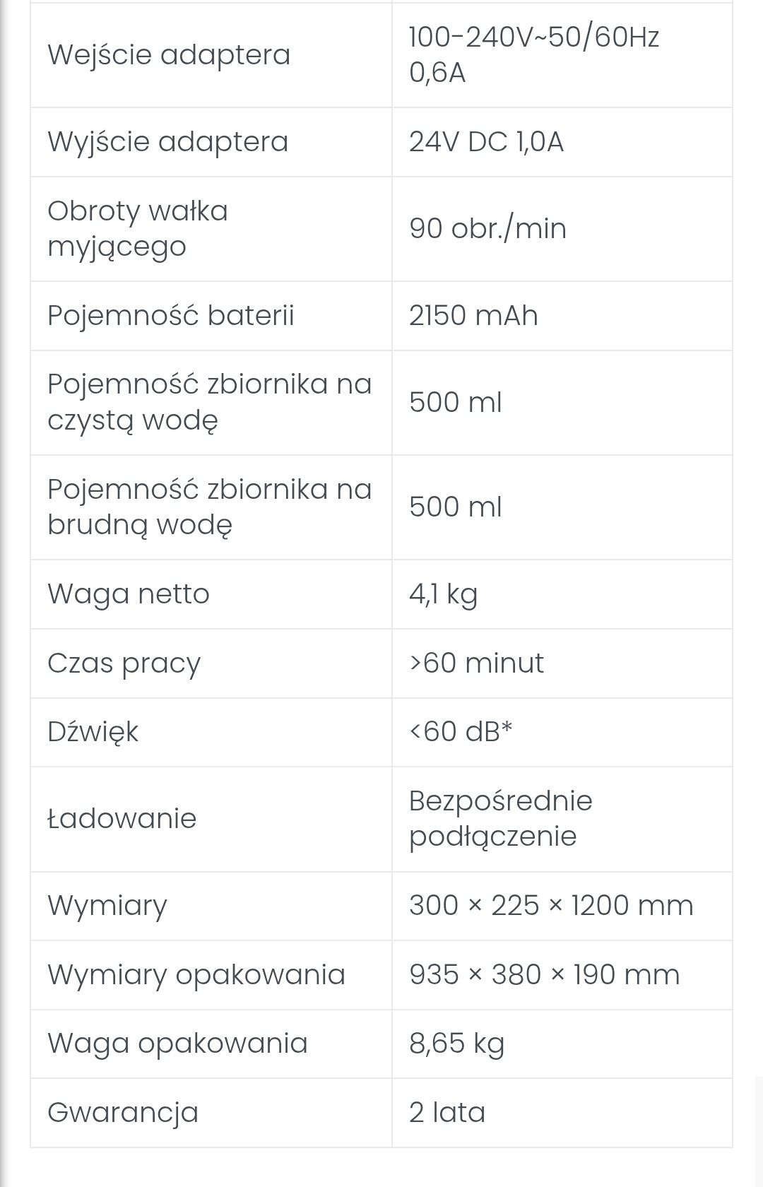 HIZERO All in One Bionic Mop F500 W oryginalnym opakowaniu!!!