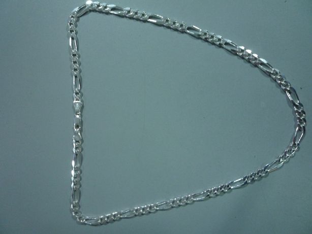 Nowy łańcuszek srebrny SPLOT FIGARO pr. 925 49,7 gr. Nowy !!!