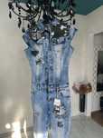 Kombinezon damski jeansowy Denim