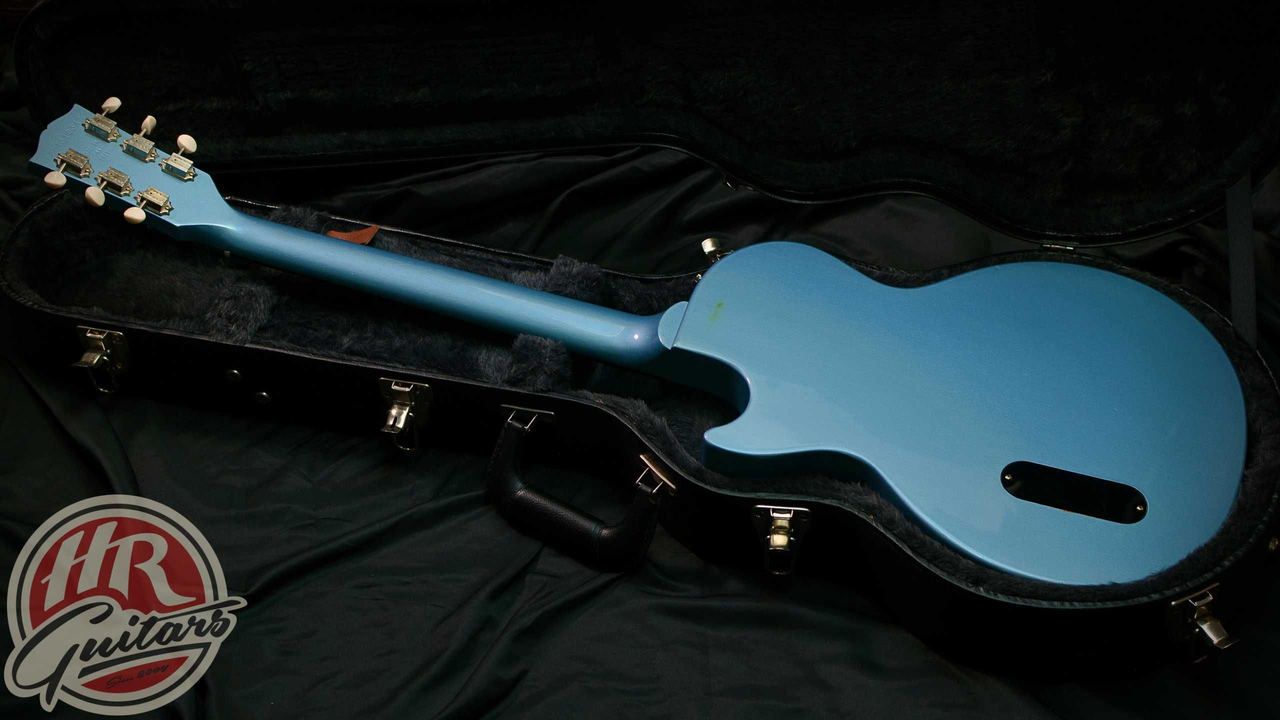 GIBSON Les Paul JUNIOR, rocznik 2011, kolor Pelham Blue, USA