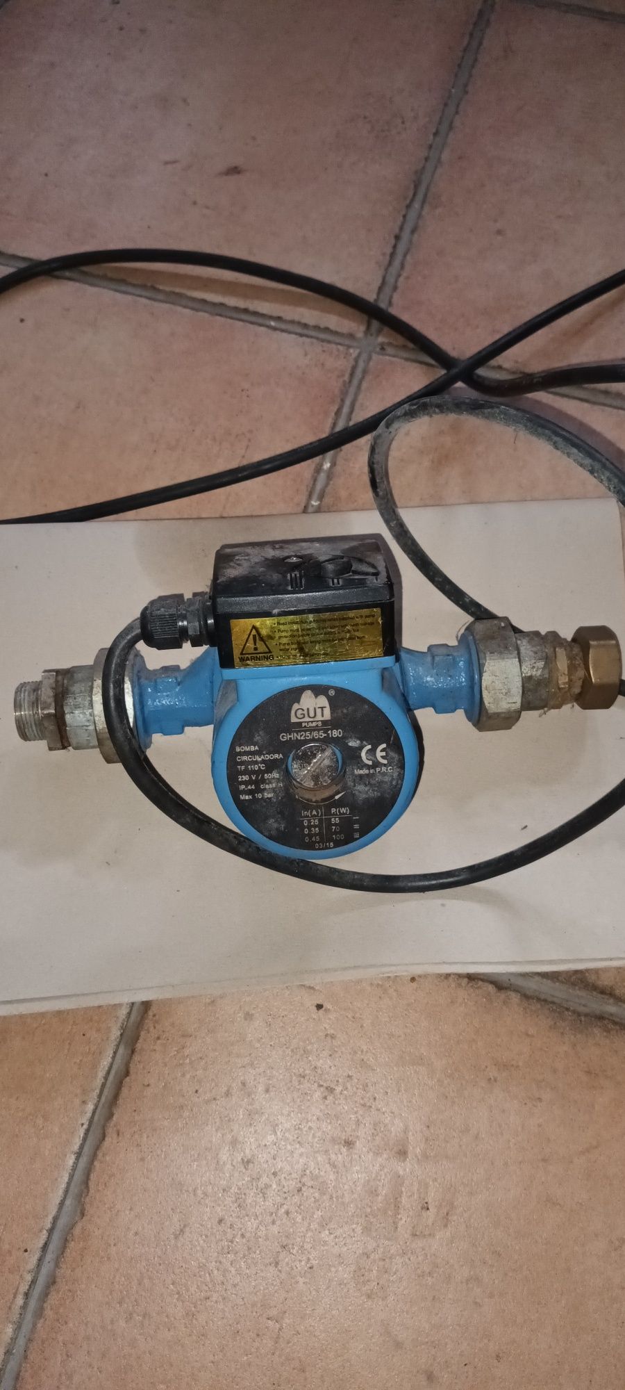 Bomba de recirculação