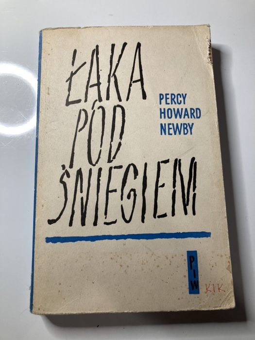 Książka  „Łąka pod śniegiem” Percy Howard Newby