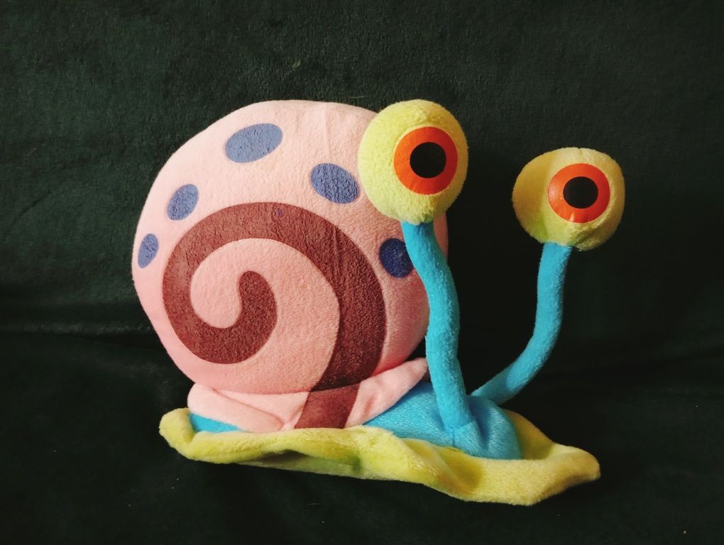 Ślimak Gacuś maskotka SpongeBob
