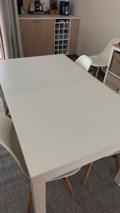 Mesa jantar extensível ikea  140-220