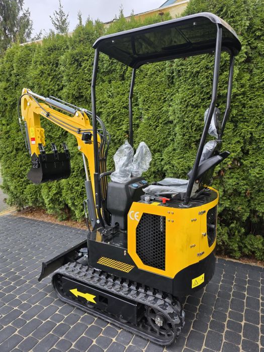 Minikoparka 1 tona , silnik diesel