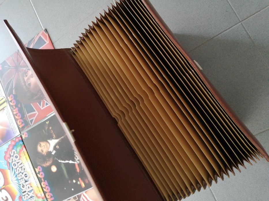 Mala / Pasta Porta Discos de Vinil LP