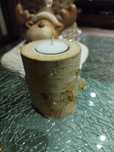 Brzozowy świecznik nr 4 tealight
