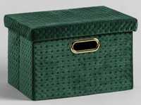 Eleganckie zielone pudełko organizer home&you - nowe z metką