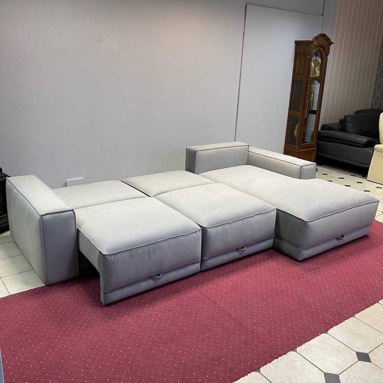 Новий тканинний розкладний диван