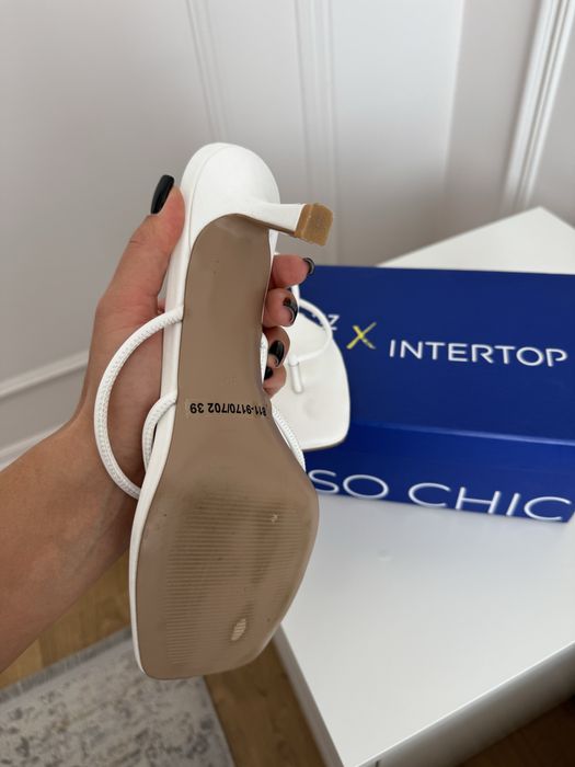 Елегантні мюлі Cher17 x Intertop | Розмір 39 | 650 грн