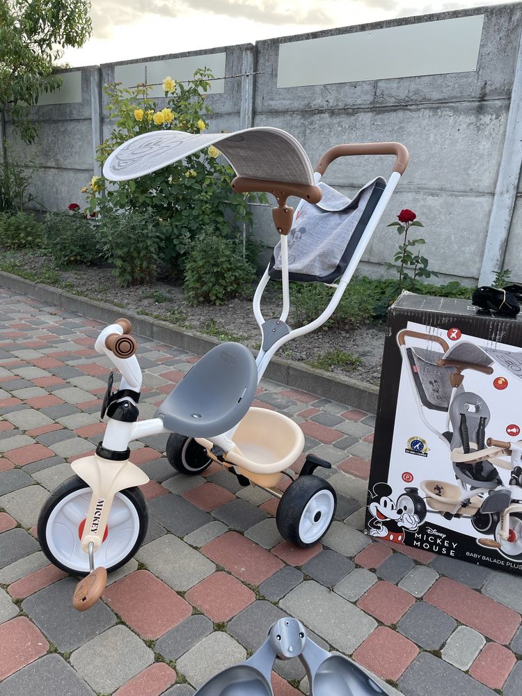 Дитячий велосипед Smoby toys Mikki mouse