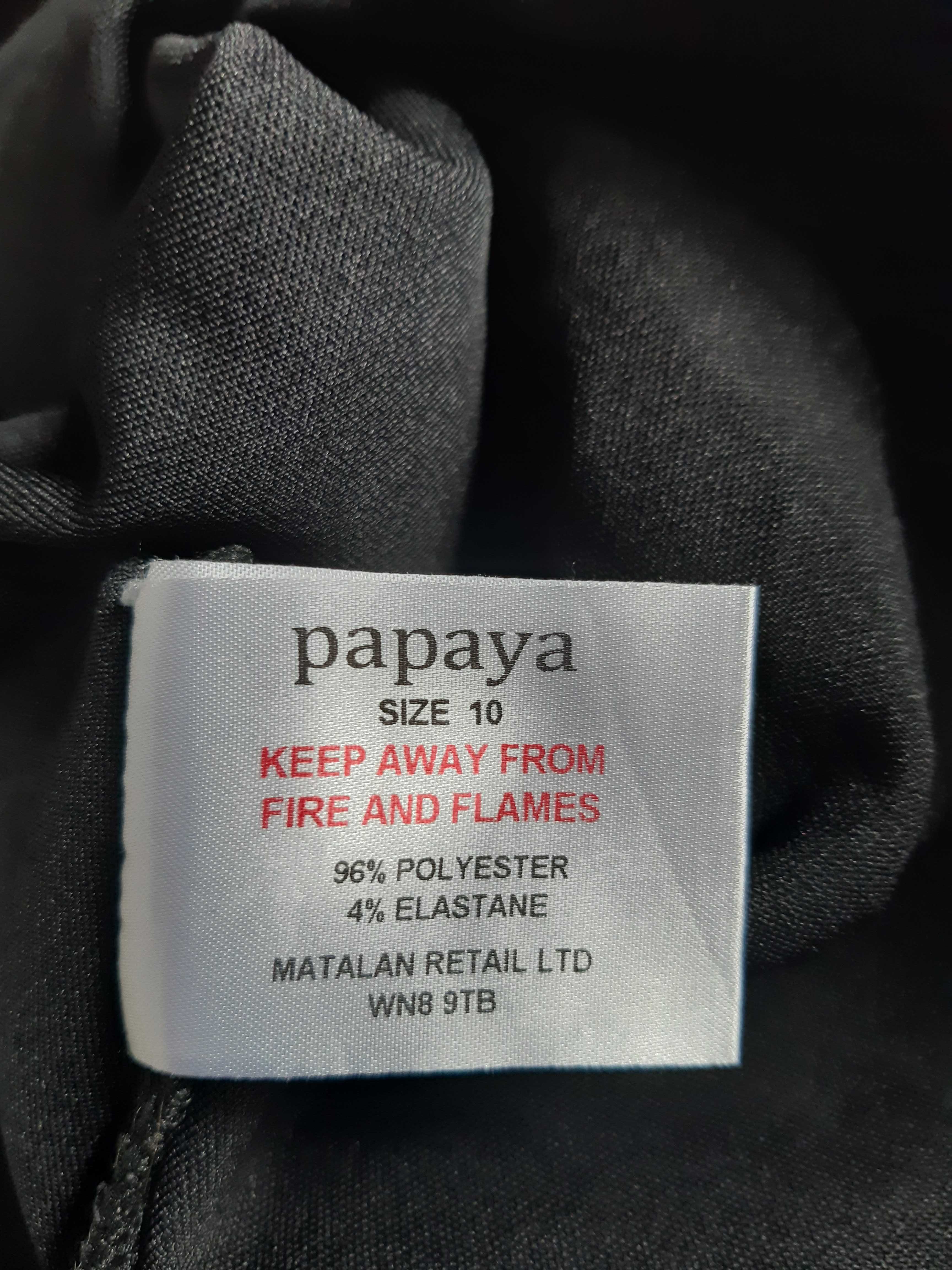 Красивая юбка карандаш по фигуре с декором papaya