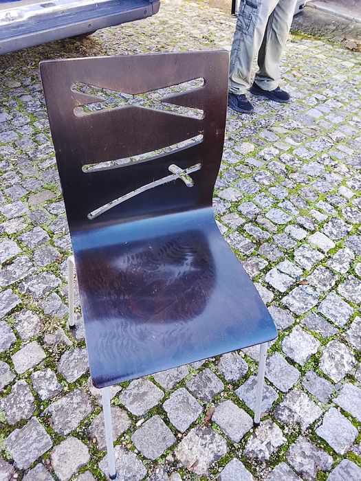 mesas e cadeiras de cafetaria