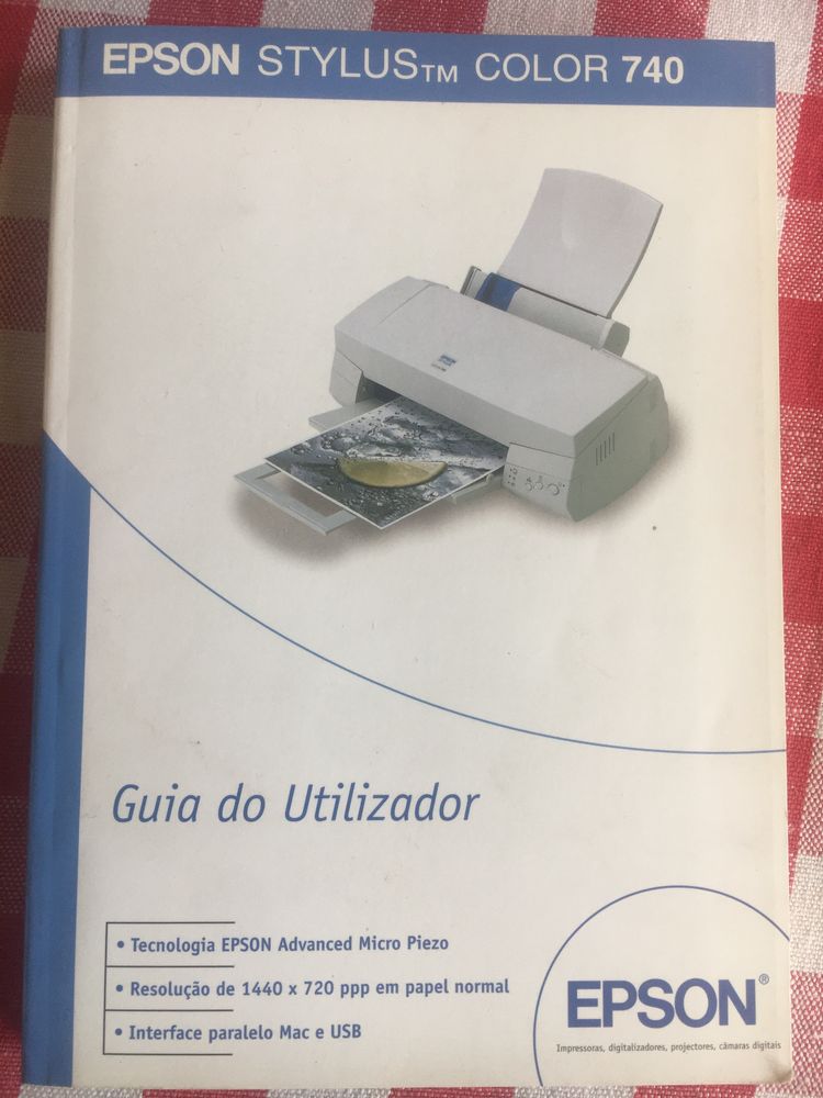 Impressora Epson Stylus Color 740 - com tinteiro novo