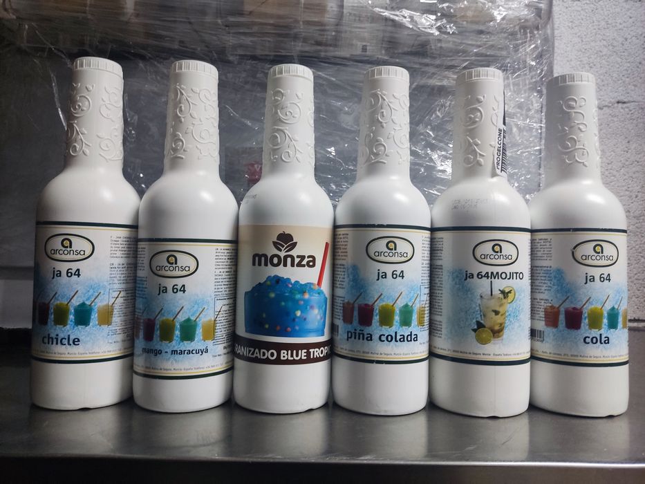 Máquina nova de Granizados com 3 cubas