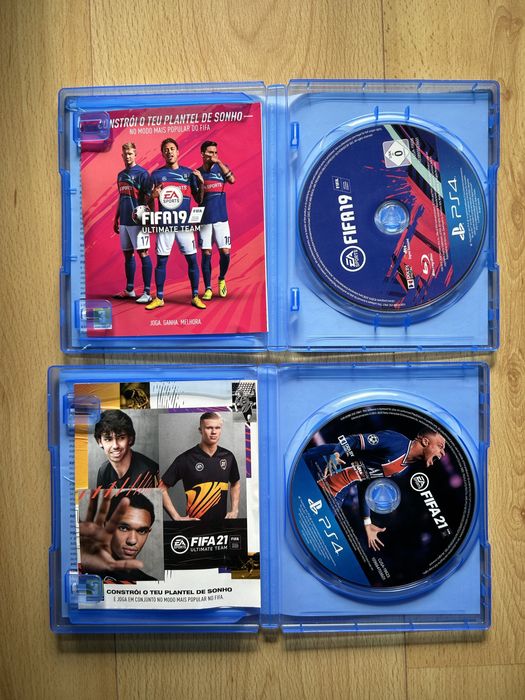 Lote de Jogos para PS4 - FIFA 19 e FIFA 21