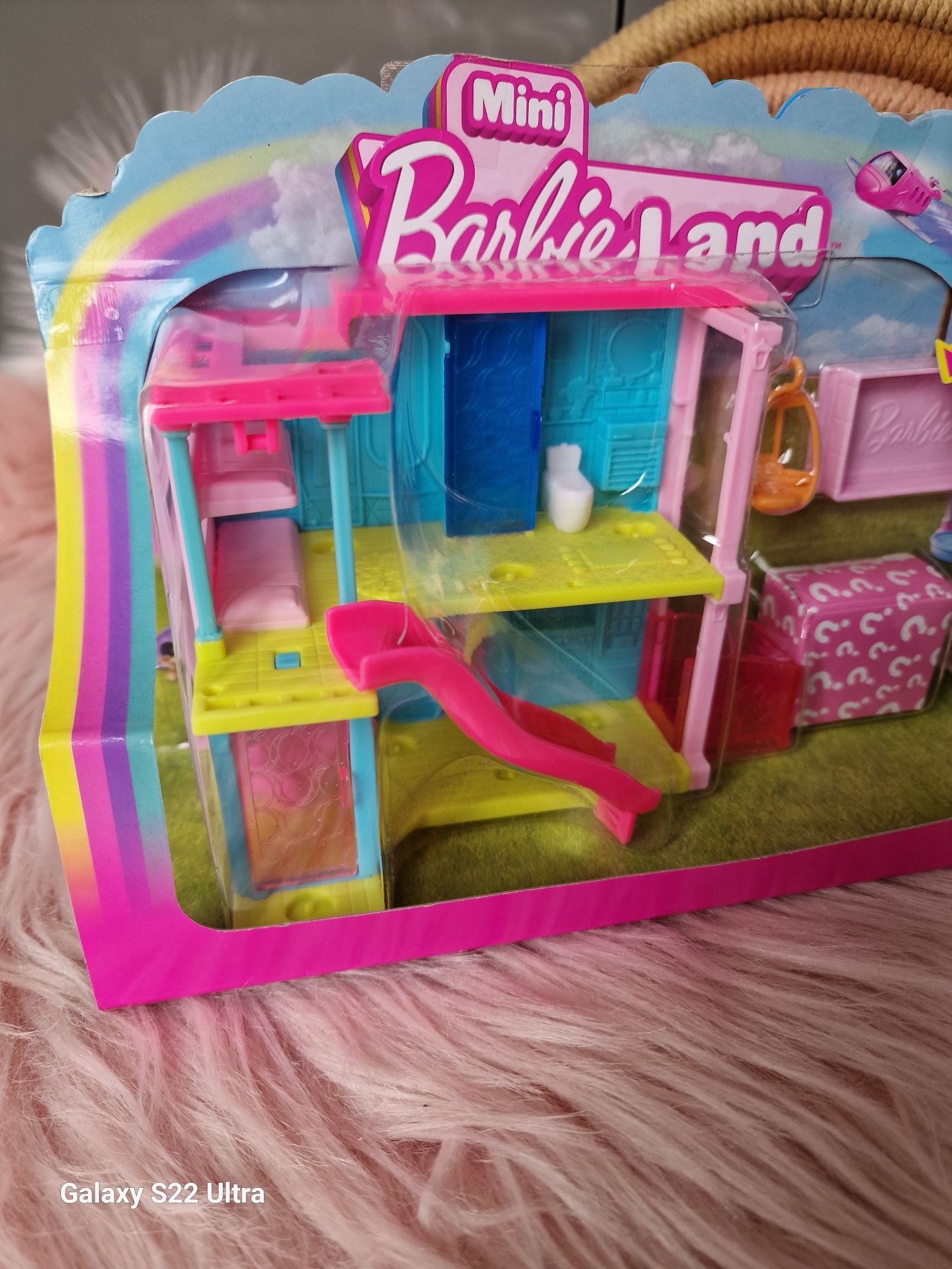 Mini Barbie land, domek dla lalek z mini laleczką, nowy !