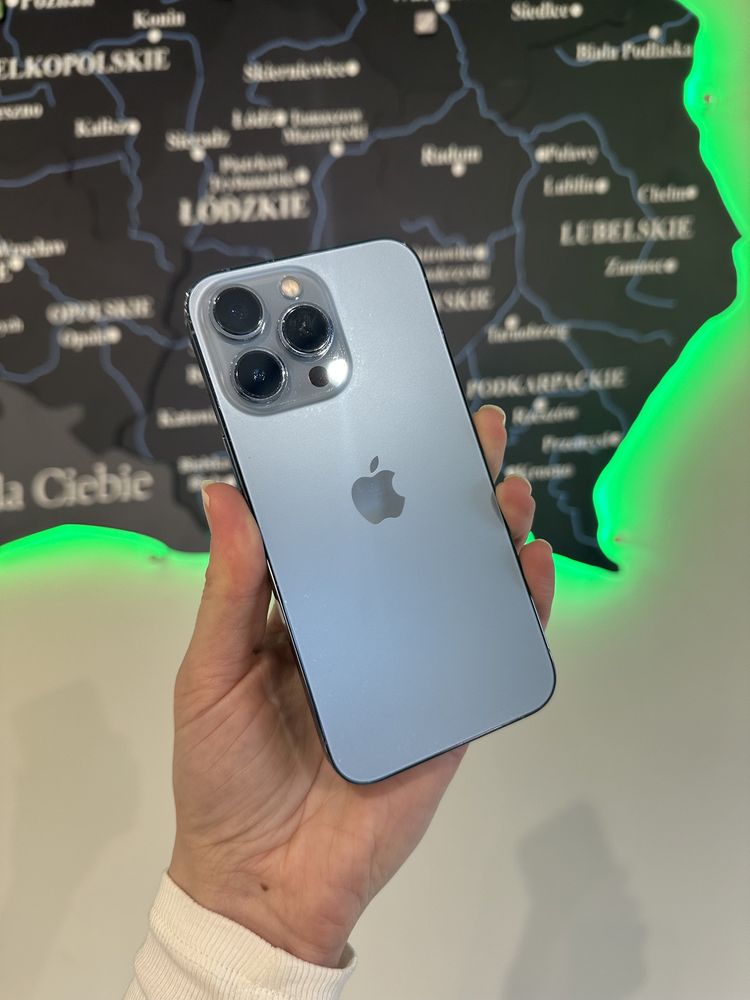 iPhone 13 Pro 128 Gb Sierra Blue. Gwarancja 12 miesięcy