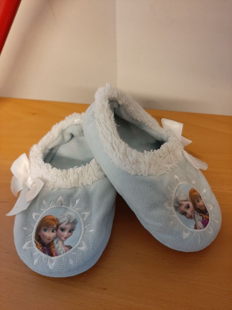 Kapcie kapciuszki z Krainy lodu z Elza i Anna,Frozen rozmiar 25