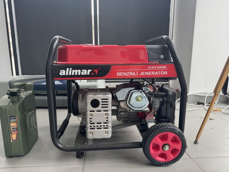 Бензиновий генератор Alimar IBS 6826 — 6.8 кВт,