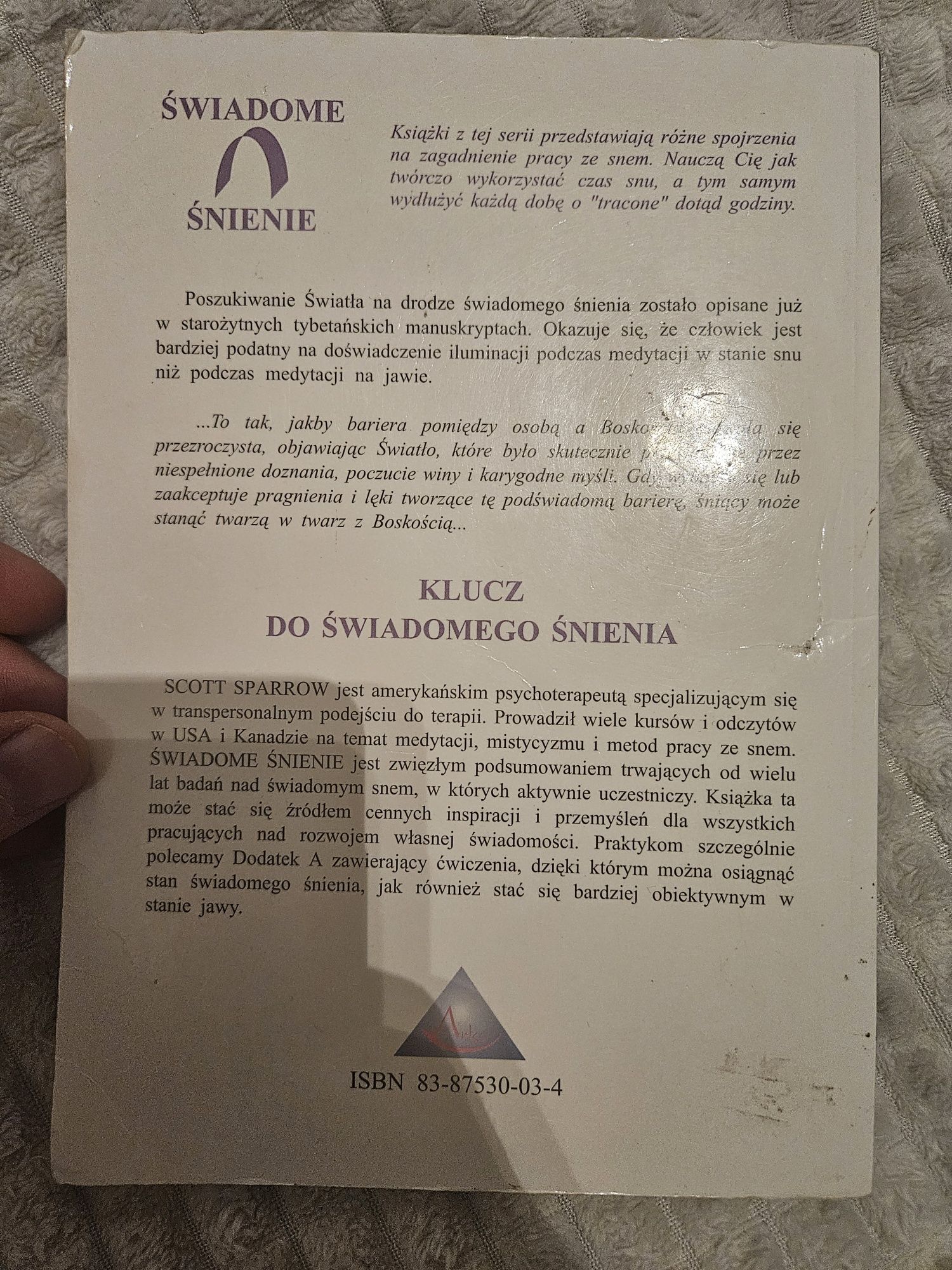 świadome śnienie- Scott sparrow