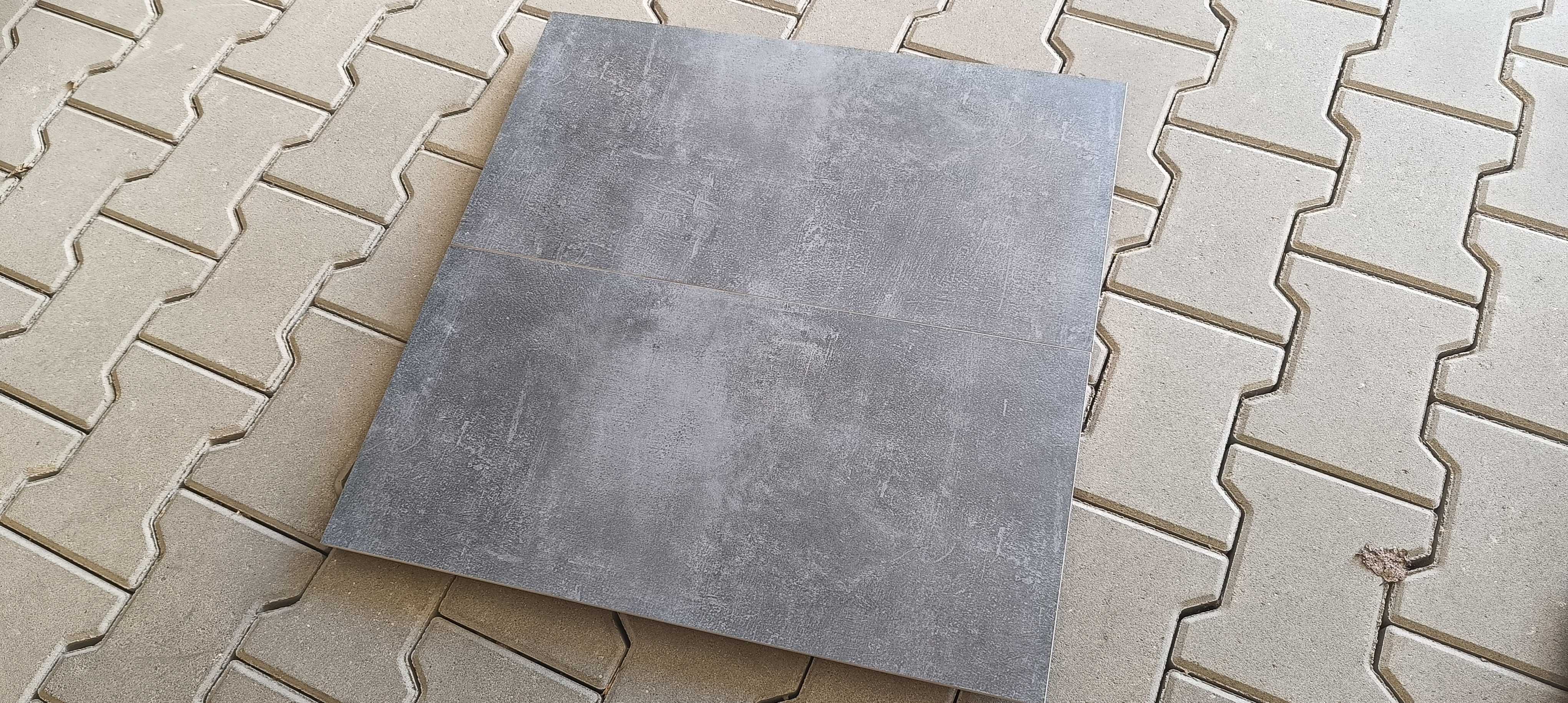 Płytki podłogowe gres szkliwiony matowy Stark Graphite Rett 30×60 G.2
