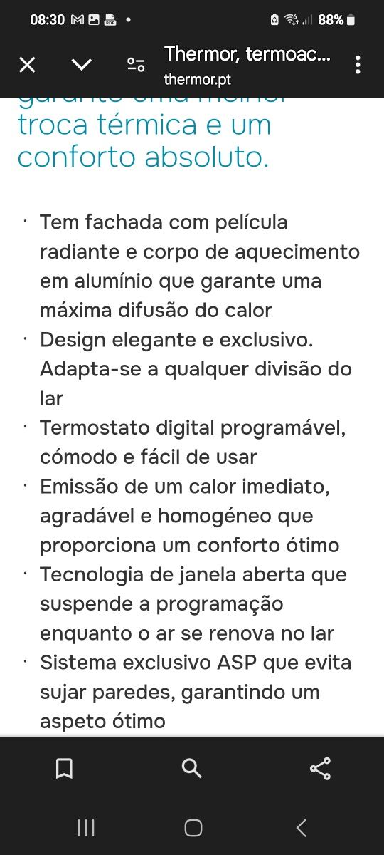 Emissor Térmico ONIRIS da Atlantic-Thermor
