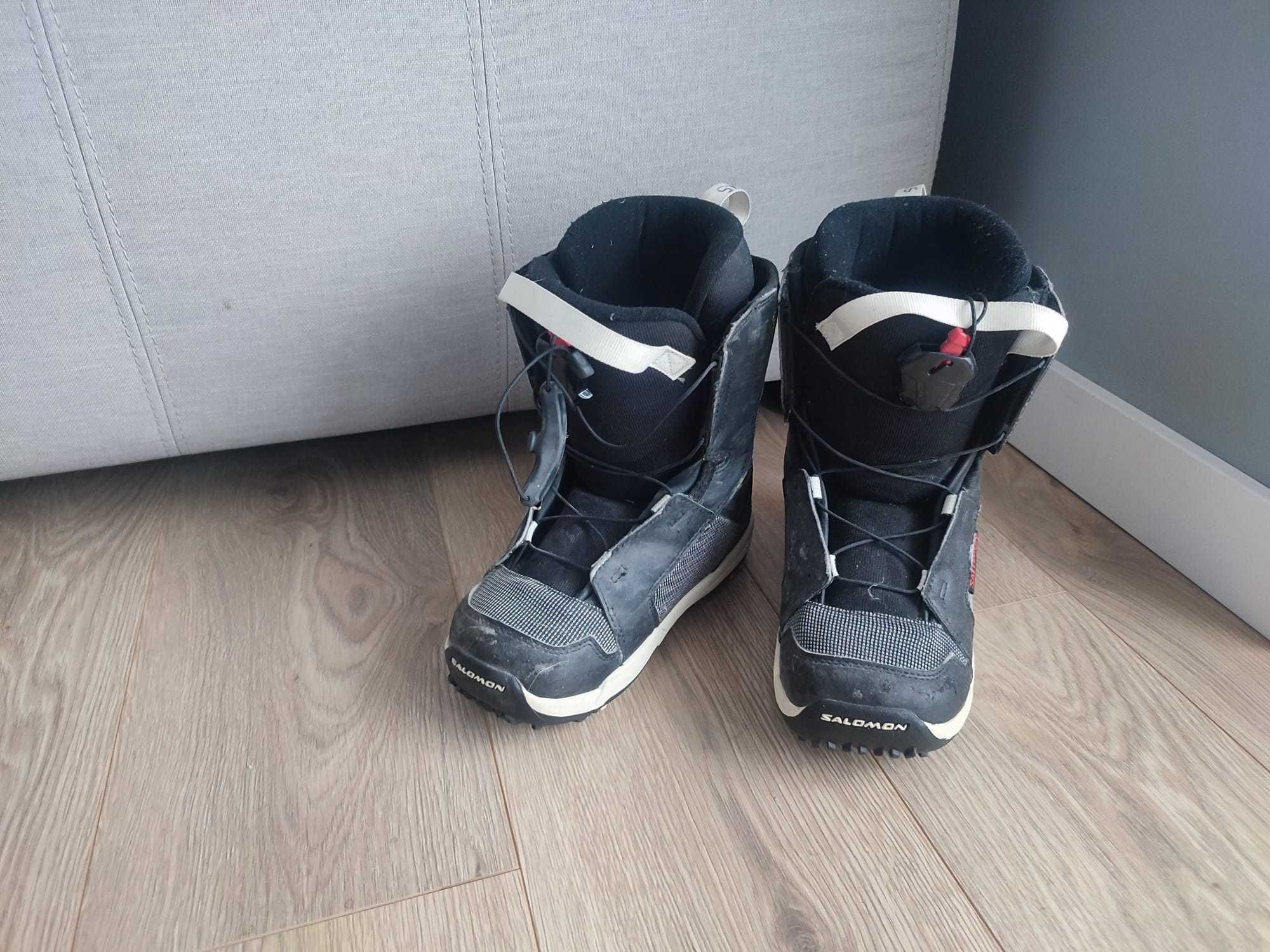 Buty snowboard Salomon 21,5  zagiągane Kraków / Tarnów / Zakopane