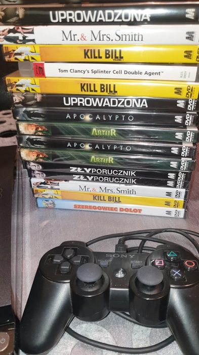 KOnsola PS3  320GB Z PIlotem Zestaw OKablowanie