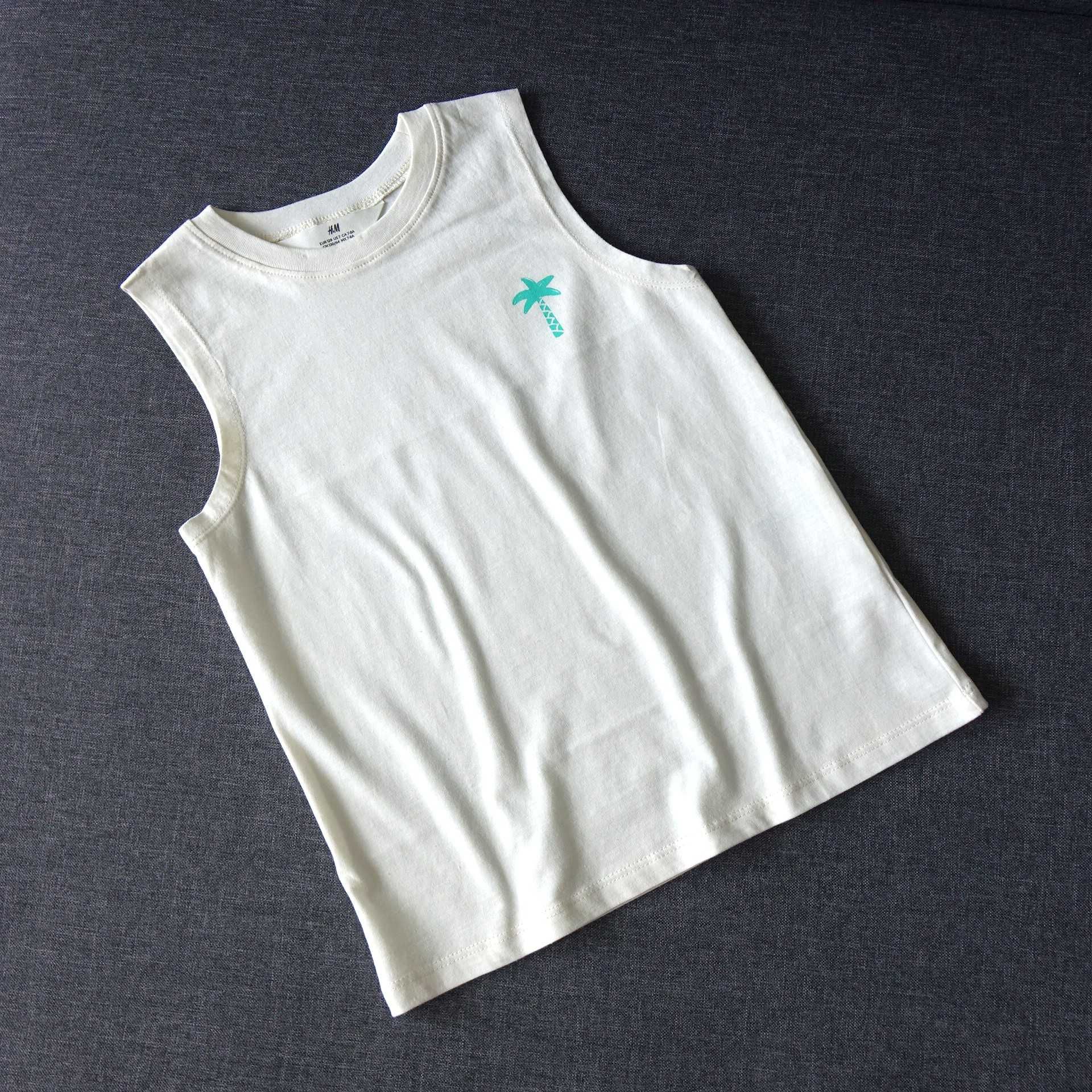 Bawełniany komplet chłopięcy H&M r.128