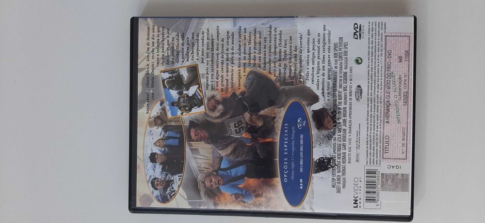 A Herança que Veio do Frio - DVD