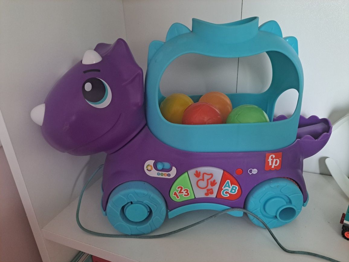 Dinozaur do ciągnięcia Fisher price