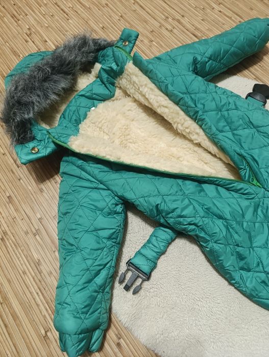 Зимові суцільні комбінезони 92,98