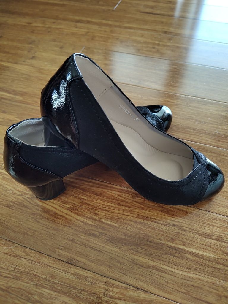Buty damskie czarne
