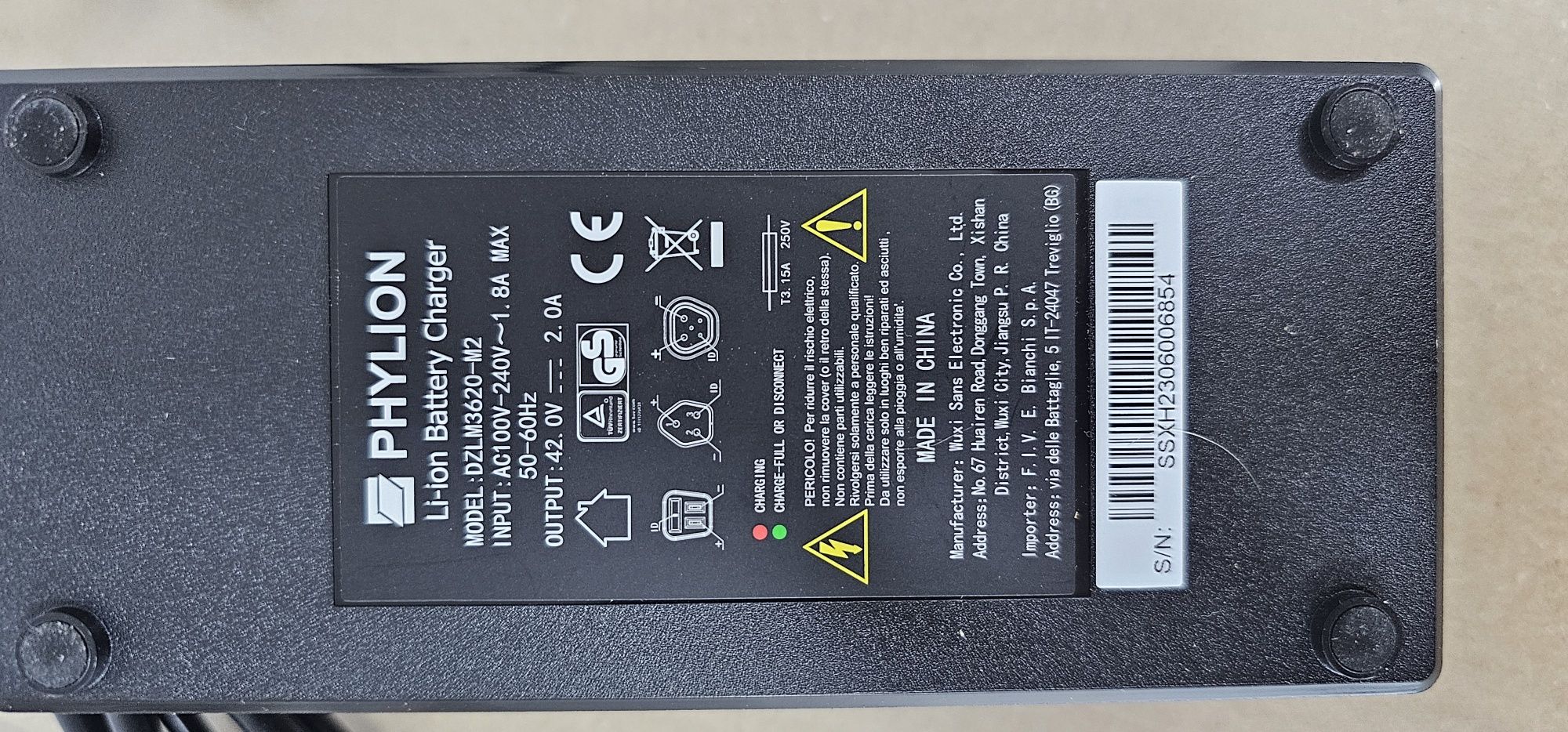 Ładowarka Phylion Stella 42.0V / 2A