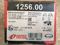 Колодки Remsa Ford (Mondeo,Galaxy,S-max), Land Rover Freelander