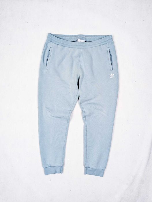 Adidas niebieskie spodnie dresowe dresy XXL