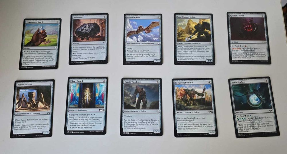 Cartas Magic - Artefactos