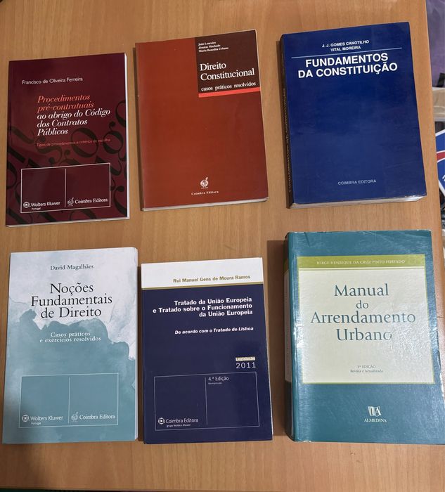 Livros de Direito Variados