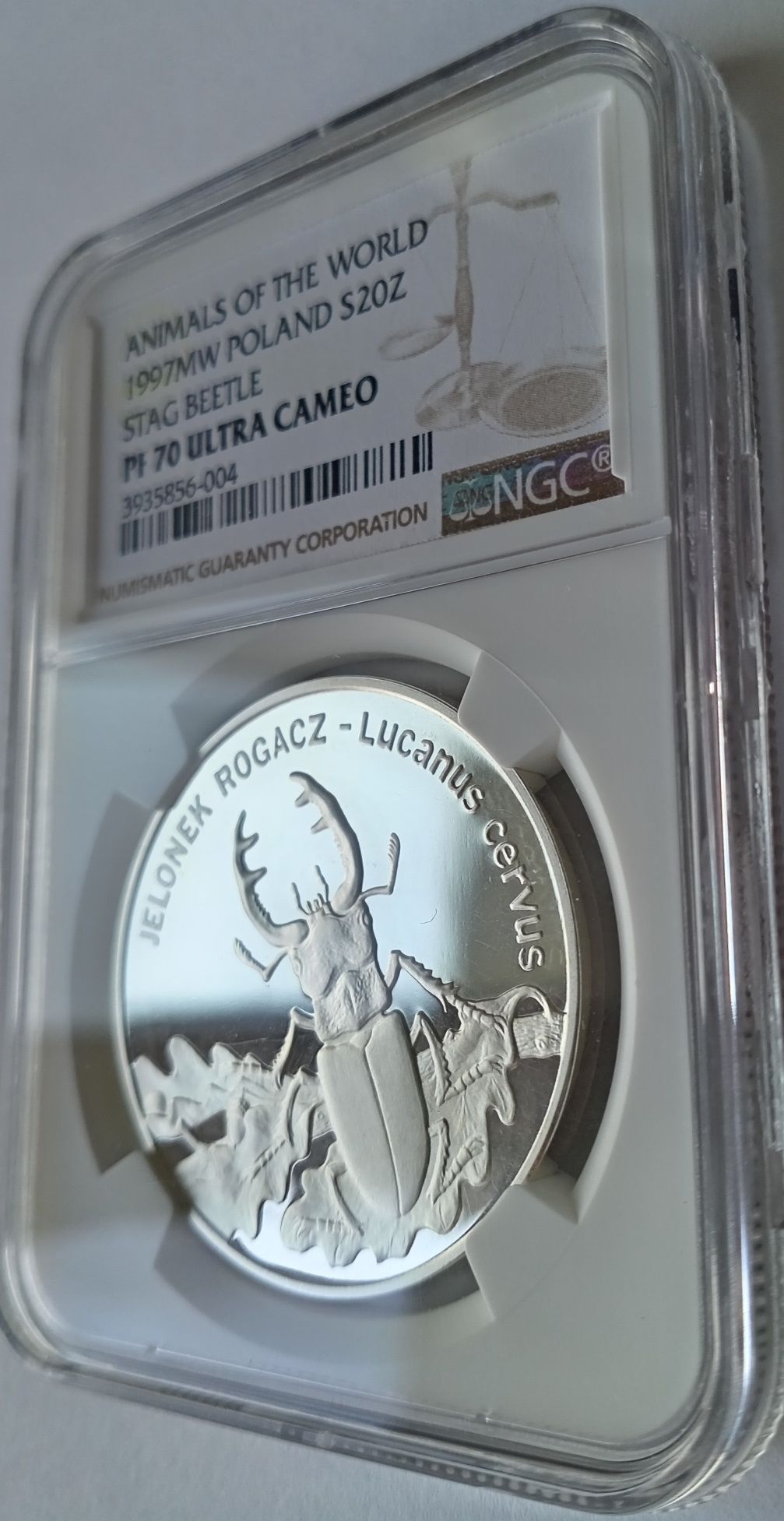 20 zł Jelonek Rogacz NGC PF 70