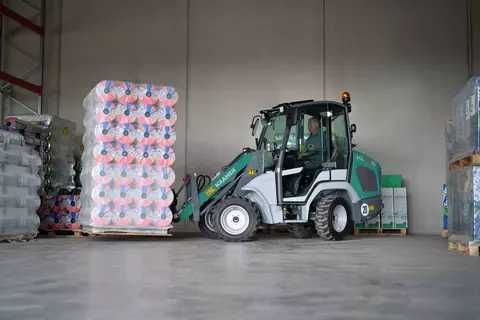 Wynajem ładowarki Kramer KL 12.5 /NA DOBY/ Transport