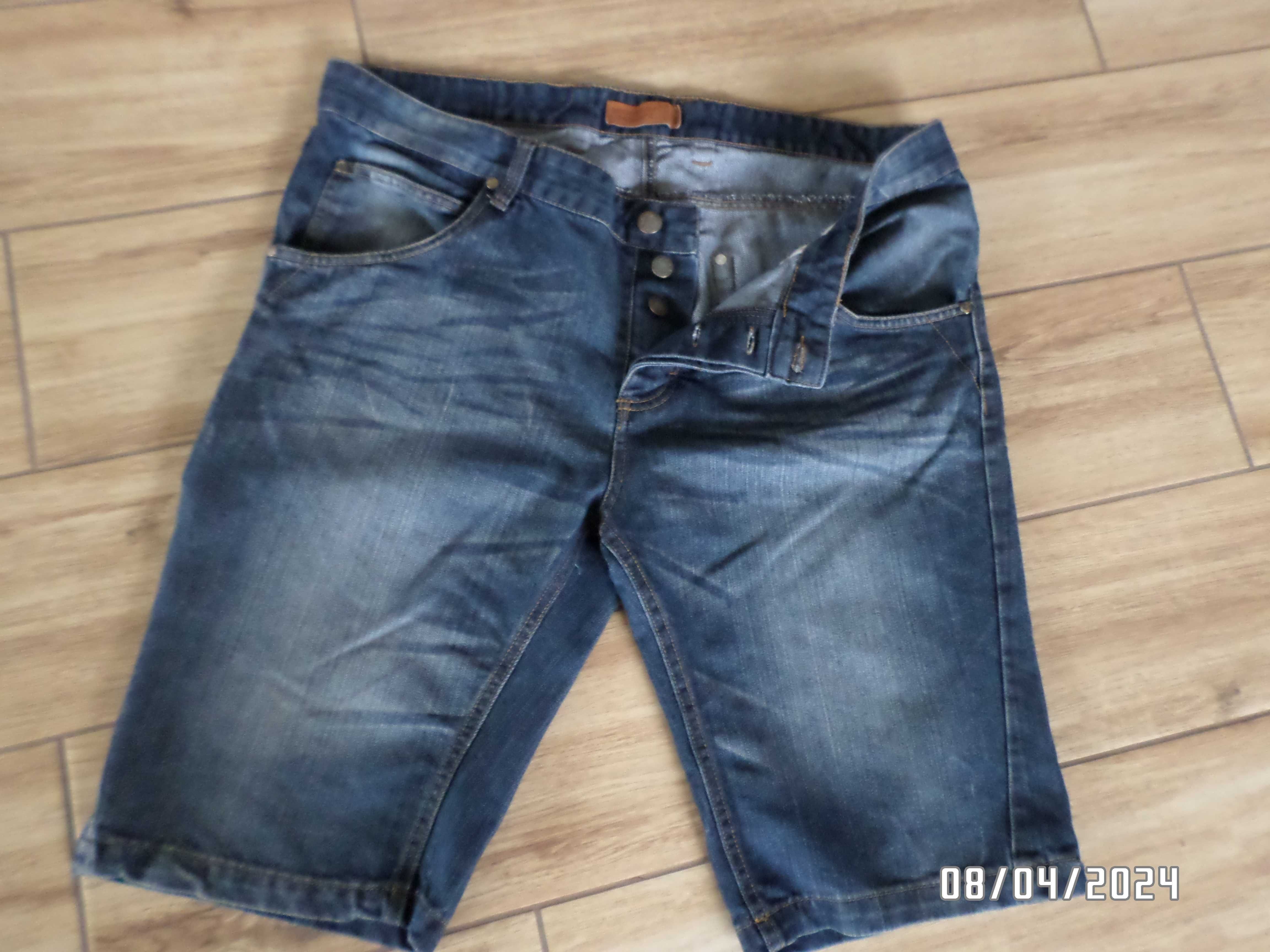 Firmowe spodenki męskie jeans-rozmiar-XL/XXL