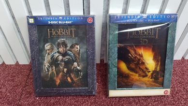 Hobbit pustkowie Smauga blu ray 3D nowa w folii