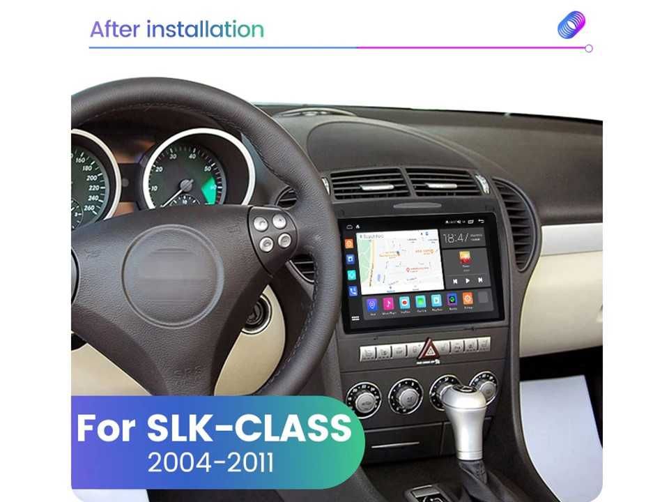 Radio samochodowe Android Benz SLK-Class (9") 2008.-2011