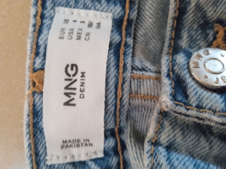 Jeansy Mango roz.36,